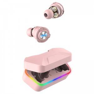 Touch Control Triple Driver Low Latency Gaming Mode Supporting True Wireless Earbuds Earphone