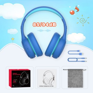 Amazon Top Seller Young People Headset For Kids Bluetooth Kids Wireless Headphones