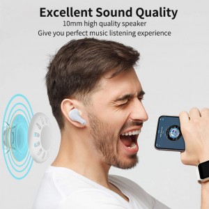 Best Quality Bluetrum Chip Touch Noise Canceling Audífonos Earphone Anc Tws Earphone