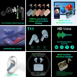 New mini true 5.0 tws headset headphone earbuds handfree audifonos wireless earphone