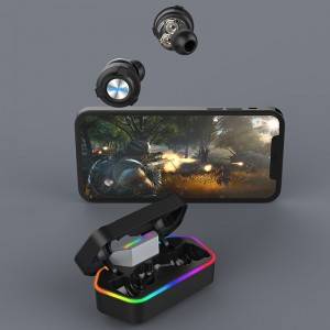Touch Control Triple Driver Low Latency Gaming Mode Supporting True Wireless Earbuds Earphone
