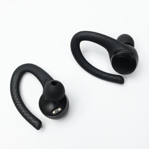 Fashion Design Long Battery Truly Stereo Ear Hook Tws Type C Wireless Bluetooth Earphone