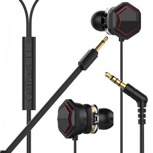 New Product Ideas 2021 In Ear Custom Logo Stereo Bass Earphone Headphone Wired 3.5mm Gaming Earphones