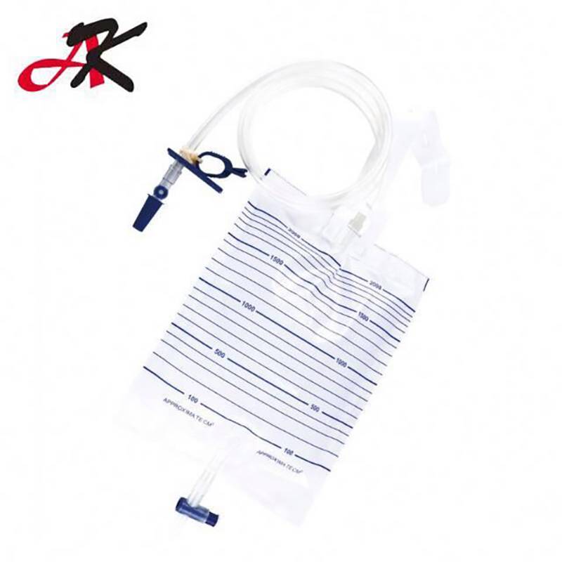 Disposable Sterilize Urine Bag Collection Medicalurinary Meter Urine Drainage Bag 2000ml Featured Image