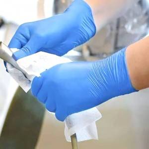 China High quality colored disposable medical glove