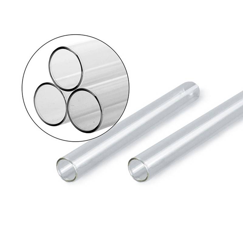 Hcg Test Kit Manufacturers –  high quality laboratory borosilicate glass flat test tube  – Alps Medical