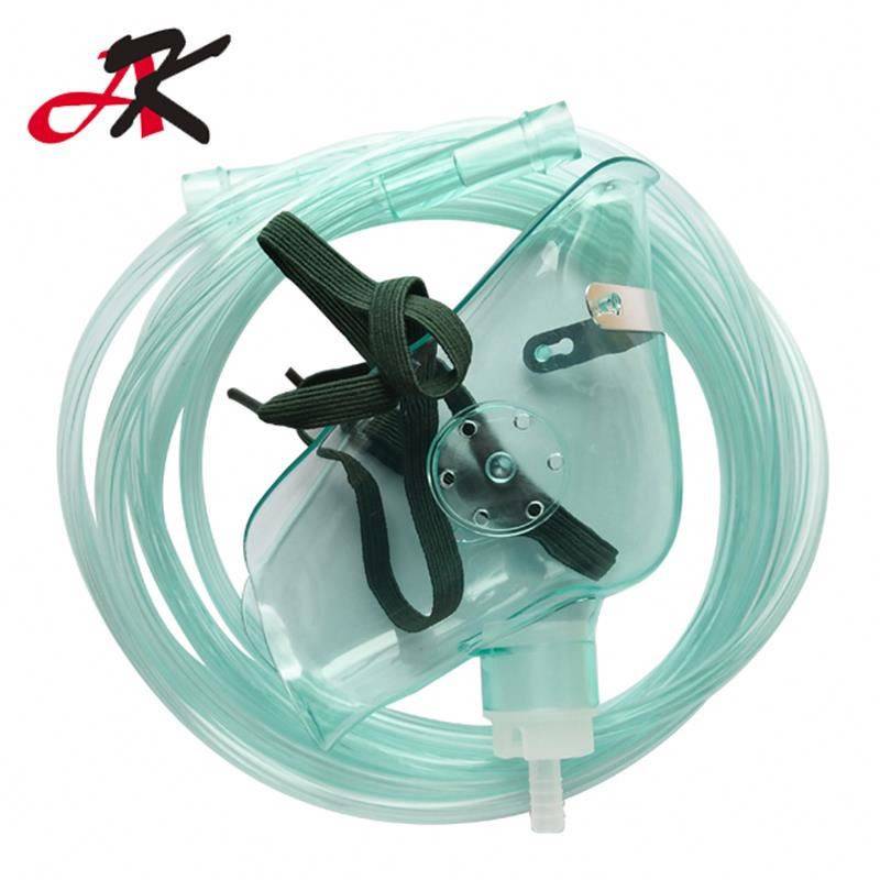 China OEM Oxygen Mask Manufacturers –  WY028 Disposable Oxygen Training Mask With Valve Reservoir Bag Tubing Oxygen Mask – Alps Medical