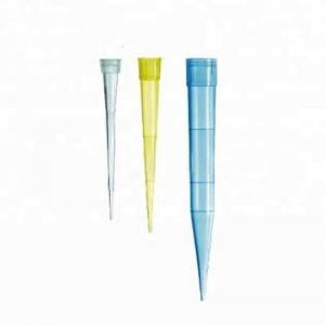 Disposable Plastic Transparent/Blue/Yellow Pipette Tips