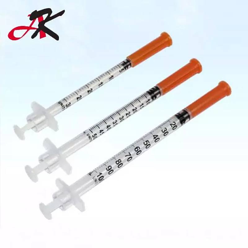 China OEM 1ml Luer Lock Syringe Supplier –  Medical injection sterilized Injection Needle Insulin Syringe – Alps Medical