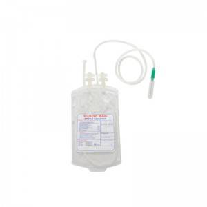 Disposable medical Ordinary /calendaring film double blood transfusion bags