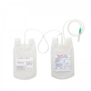 Disposable medical Ordinary /calendaring film double blood transfusion bags