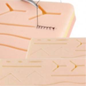 High quality PVC material Suture Pad With Wounds