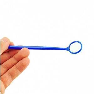 Eco-friendly disposable sterile colorful dental mouth mirror