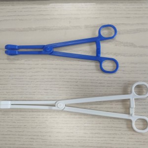 Medical surgical forceps head positioning puncture plastic forceps hemostatic clamp tool