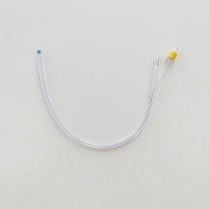 high quality 100% medical silicone dispoable urethral catheter tube