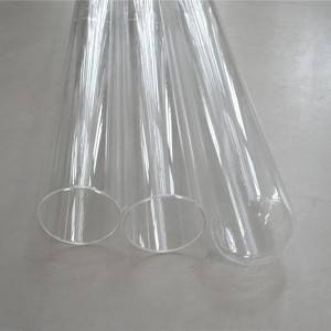 High quality square capillary fused quartz glass tube