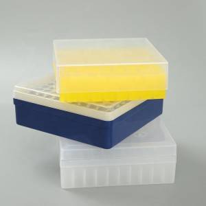 laboratory Plastic Micro Centrifuge Tubes Rack Box With Cap