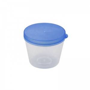 wholesale PP plastic urine cup/sample cup/specimen container