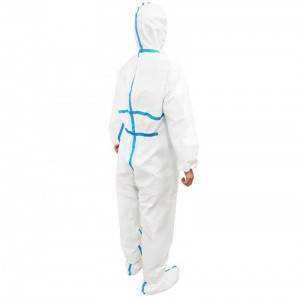 Protective Uniform Set  Breathable One-piece  Medical Protective Clothing