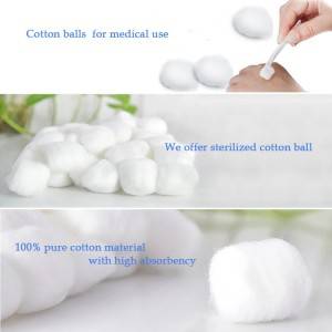 High quality disposable 100% Cotton Ball