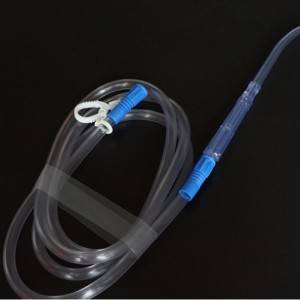 Medical grade plastic suction connection tube