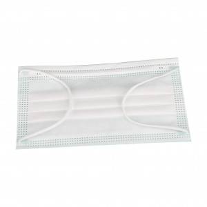 Disposable 3-Layer Non-Woven Medical Personal Protection 3Ply Adult Face Mask