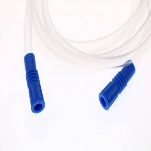 High quality disposable medical PVC external suction connecting tube