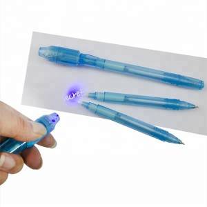 Permanent security lights invisible UV Marker Ball Pens Security Magic Marker Invisible Ink Pen