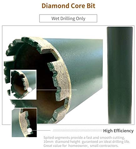 Wet Concrete Diamond Core Drill Bit for Concrete Stone Granite Marble