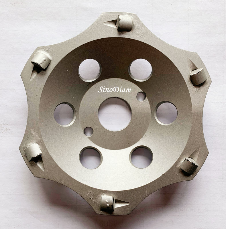 7" 180mm Diamond Pot Grinder PKD 6 PCD Cup Wheel