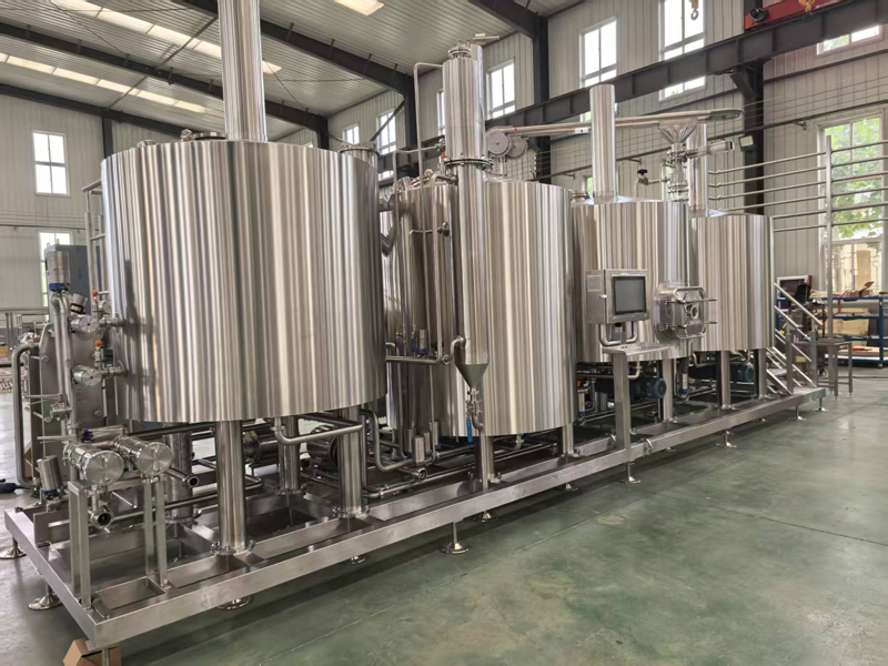 Introduction of 10HL 4 vessel brewhouse with automation system