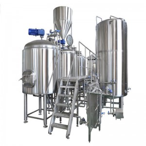 Cheap PriceList for Craft Beer Equipment For - 4 Vessel Commercial Beer Brewing Equipment – Alston