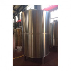Tanque de água glicol para resfriamento do sistema de fermentação do fermentador cônico