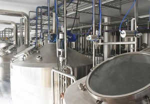 Vollautomatisches Brauereisystem (HMI) für Mikrobrauereien mit großen Mengen
