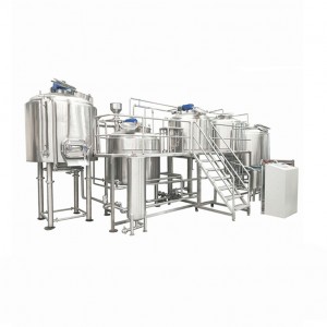 Solução turnkey para cervejaria comercial 50HL e 50BBL