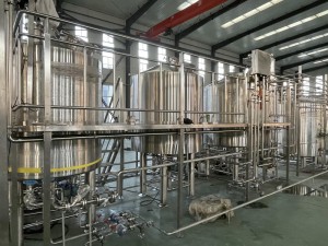 Sistema di produzione di birra a 3 vasi 10HL 20HL 30HL