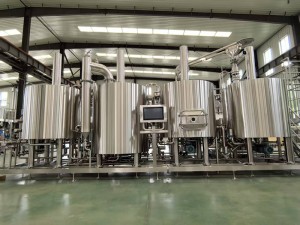 10HL 4 vessel brewhouse with automation system