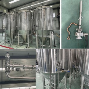 醸造所のビール発酵容器