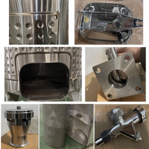 I-Tapered Conical Wine Fermenter