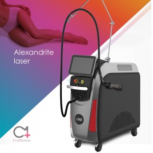 China 755+1064nm alexandrite laser hair removal device manufacturer