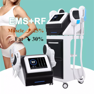Body Slimming Fat Removal Air Cooled EMS Portable Sculpting 4 Handles Muscle Machine