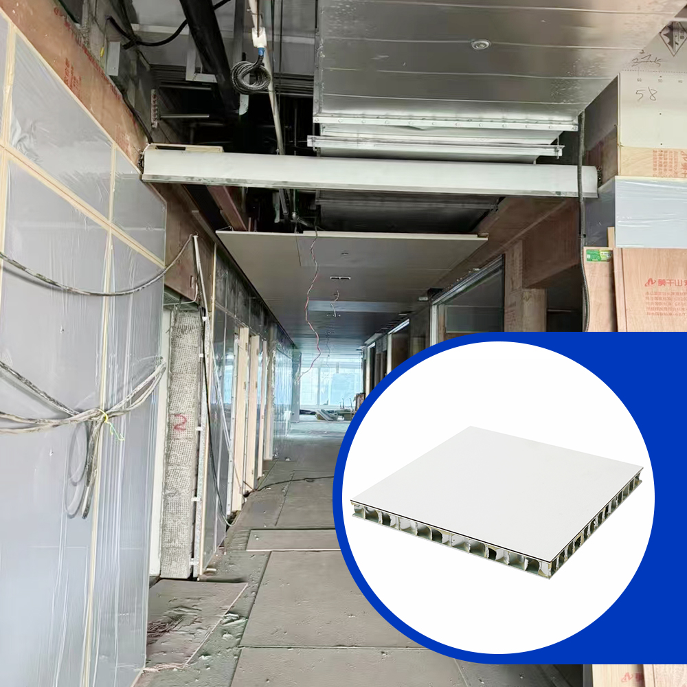 Soundproof Interior Wall Ceiling Composite Material Aluminium Honeycomb Sandwich Composite Board
