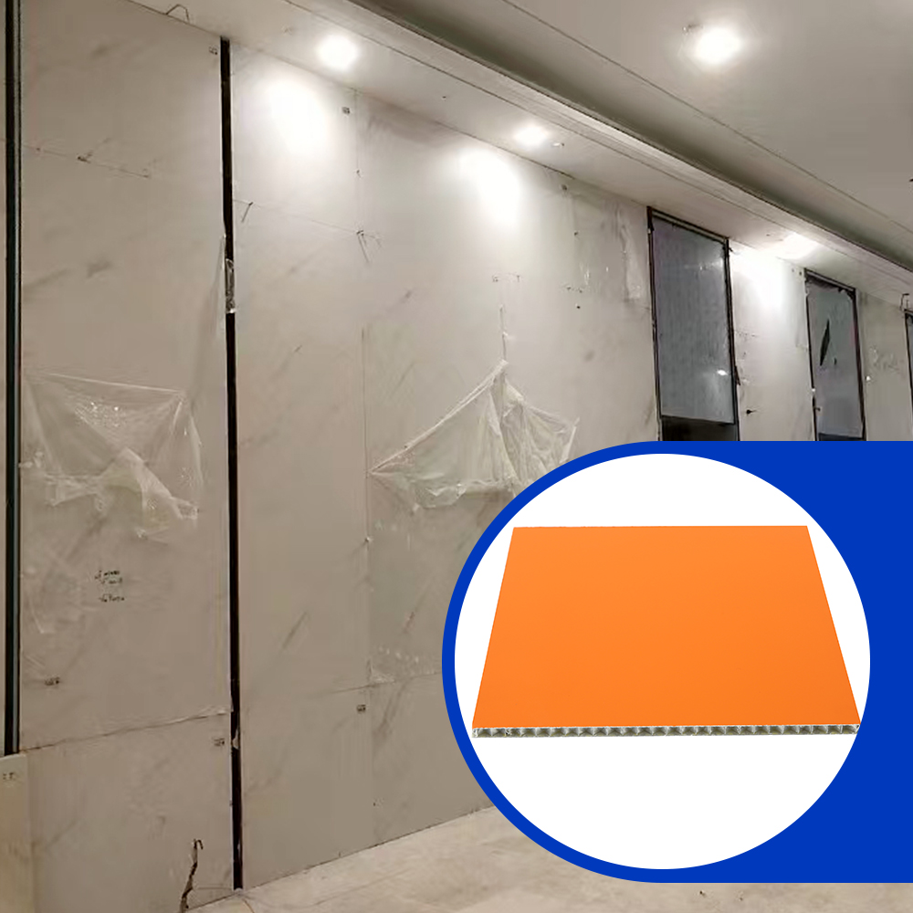 Interior Exterior Wall Cladding Fireproof Color Customized Aluminium Honeycomb Sheet