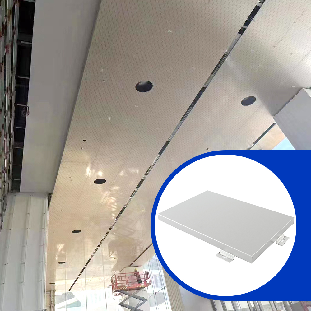Acoustic Light Weight PE Coated Veneer Aluminum Honeycomb Sandwich Composite Sheet