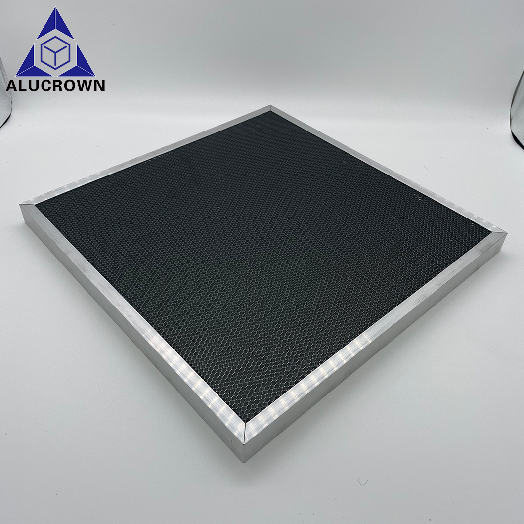 Light Weight Flexible Micro-Holes Black Aluminum Honeycomb Core for Laser Machine