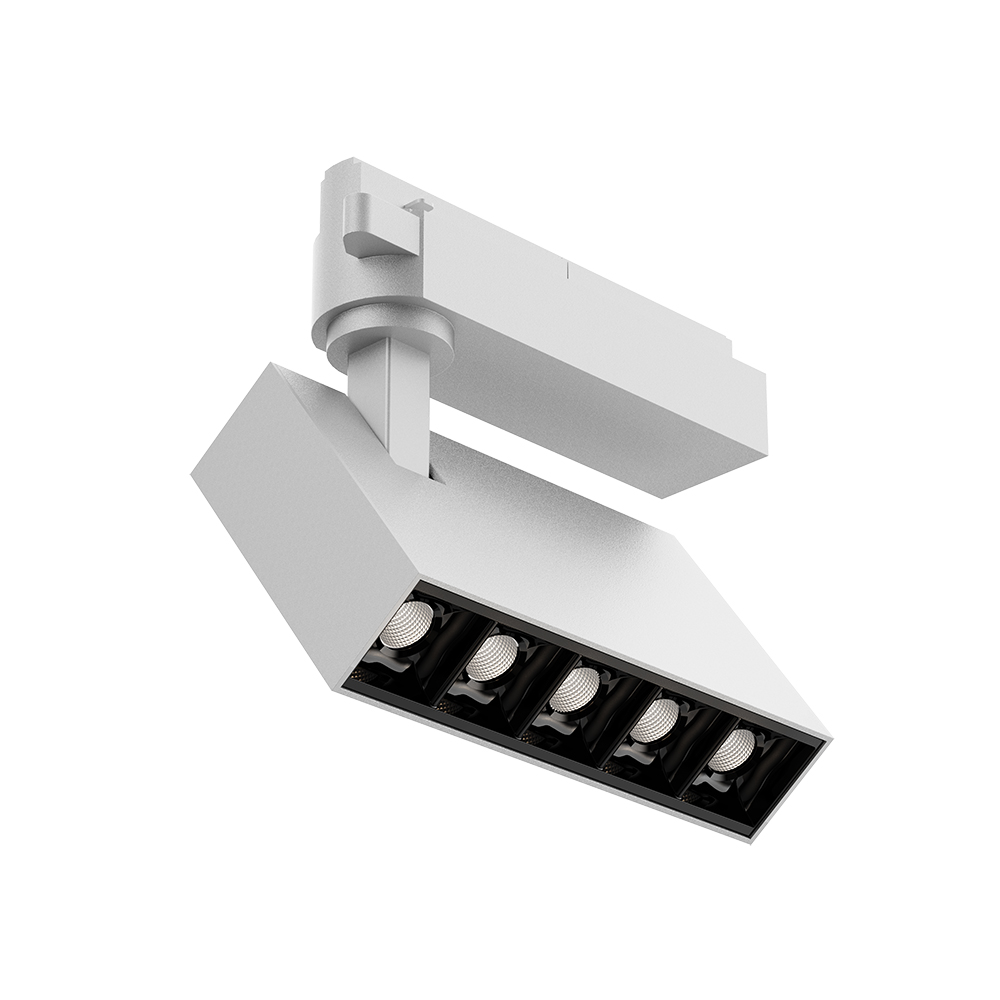 Integrated driver adapter round square led track light AT21120 Featured Image