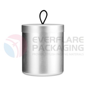 60ml Aluminium Tin With Screw Cap -  250ml Aluminum candle jar with slip top – EVERFLARE PACKAGING