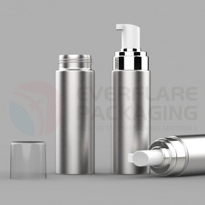 Best Famous Anodised Aluminium Cups Manufacturer –  200ml Aluminium Foamer Bottle With Cap – EVERFLARE PACKAGING