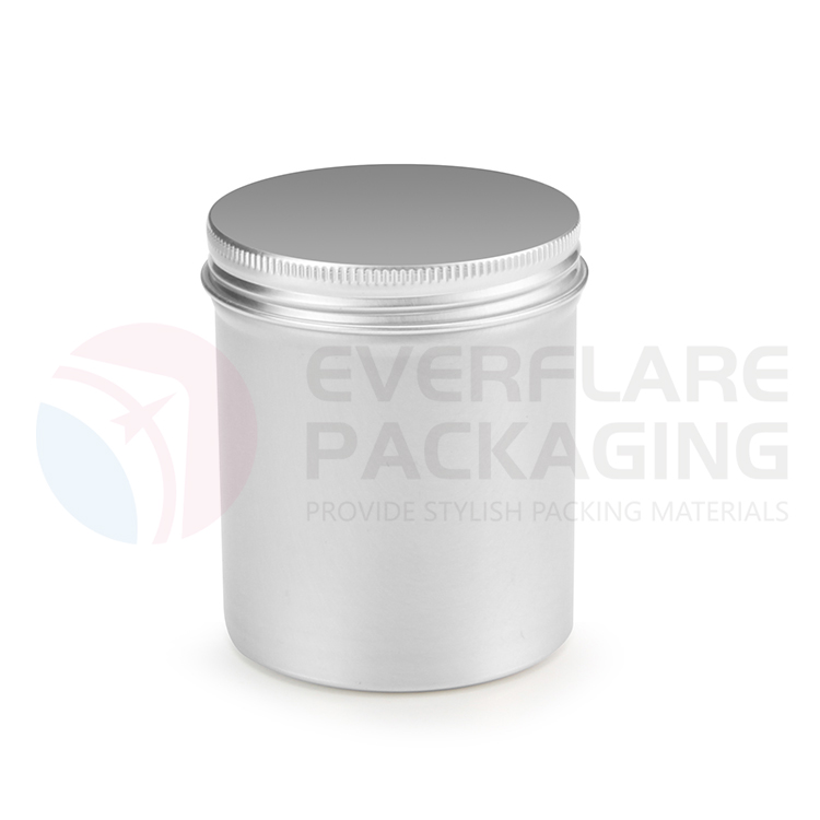 Aluminium Powder Tins - 250ml Aluminum tin for powder – EVERFLARE PACKAGING