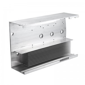 High Quality Custom Anodized Aluminum Heat Sink Aluminum Extrusion Profile Inverter Heat Sink